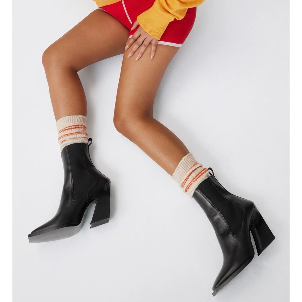 Brandon Blackwood ANI BOOT Black Leather - Size 40 - NIB